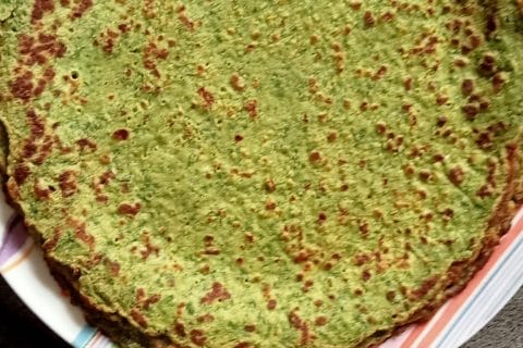 Cliquez pour zoomer ! Crêpes aux épinards Thermomix par lefrapper