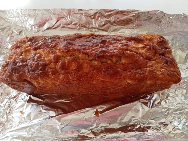 Cliquez pour zoomer ! Cake pommes yaourt Thermomix par lefrapper