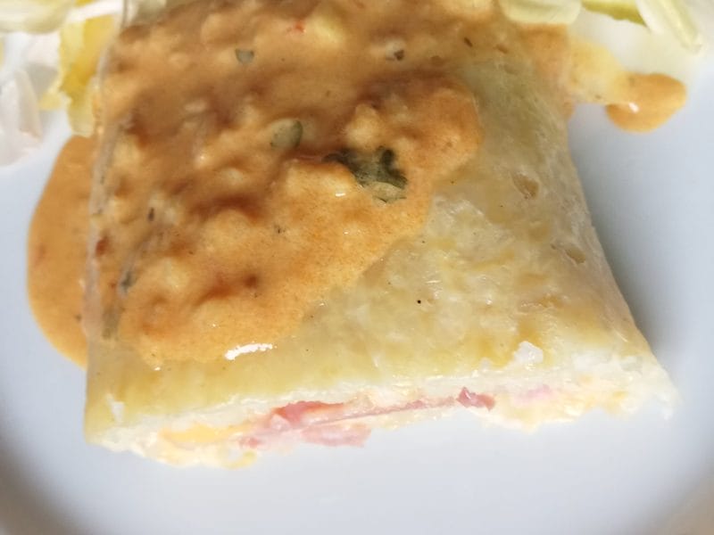 Cliquez pour zoomer ! Roulé de pommes de terre, jambon et reblochon Thermomix par lefrapper