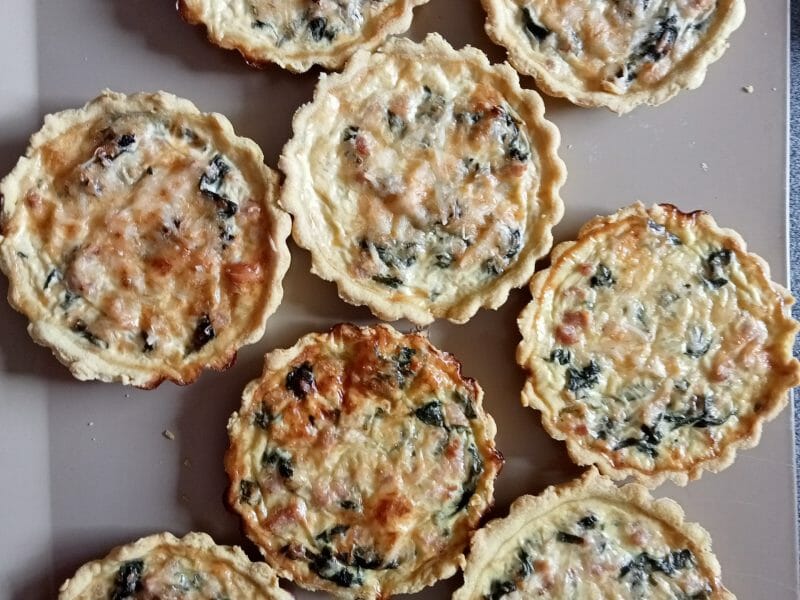 Cliquez pour zoomer ! Quiche aux fanes de radis Thermomix par lefrapper