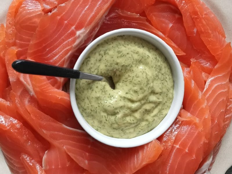 Cliquez pour zoomer ! Saumon gravlax Thermomix par lefrapper