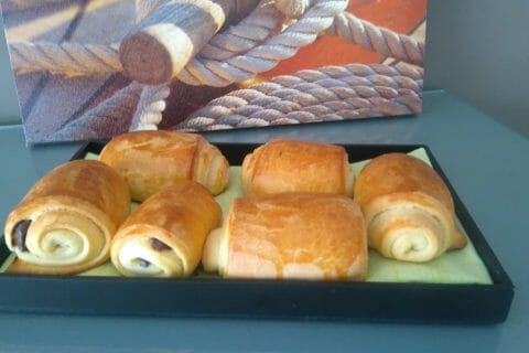 Cliquez pour zoomer ! Pains au chocolat briochés Thermomix par lefrapper