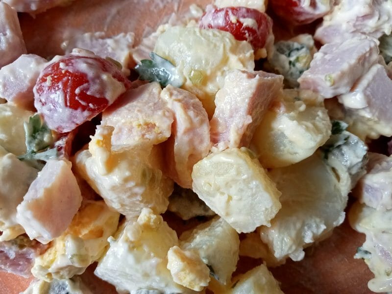 Cliquez pour zoomer ! Salade piémontaise Thermomix par lefrapper