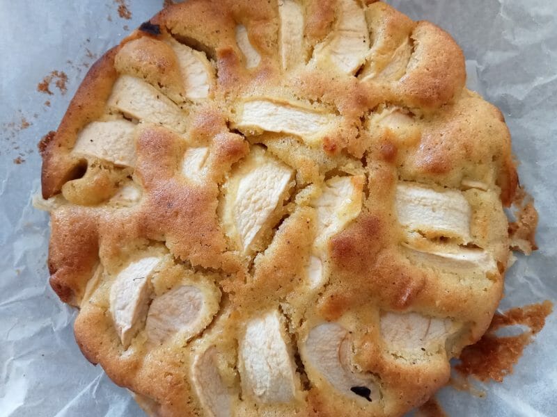 Cliquez pour zoomer ! Gâteau moelleux aux abricots Thermomix par lefrapper