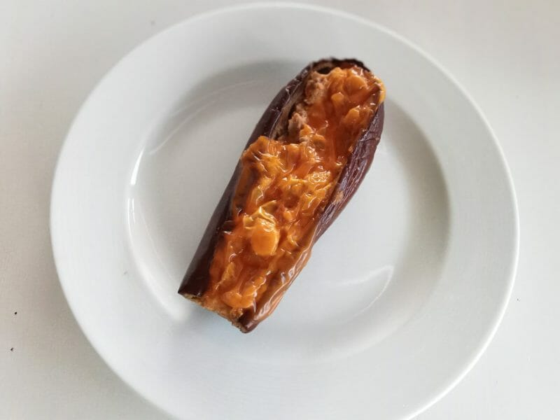 Cliquez pour zoomer ! Aubergines farcies au thon Thermomix par lefrapper