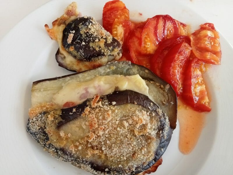 Cliquez pour zoomer ! Cordon-bleu d’aubergines Thermomix par lefrapper