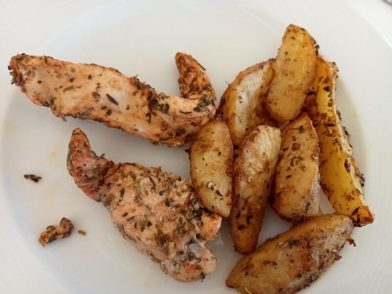 Cliquez pour zoomer ! Poulet vapeur au paprika Thermomix par lefrapper