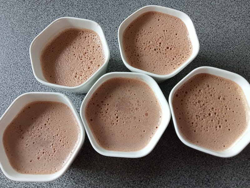 Cliquez pour zoomer ! Panna cotta au chocolat Thermomix par lefrapper