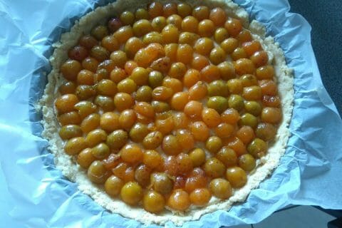 Cliquez pour zoomer ! Tarte aux mirabelles Thermomix par lefrapper