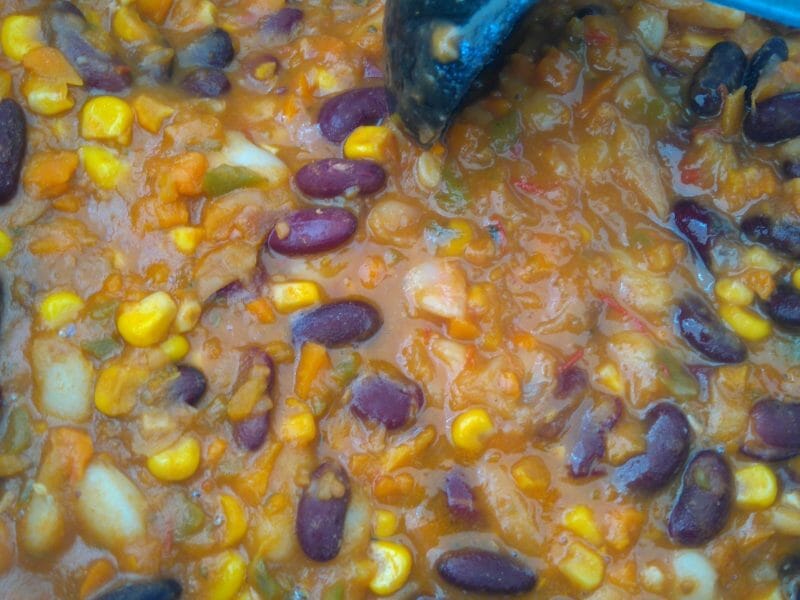 Cliquez pour zoomer ! Chili végétarien Thermomix par lefrapper