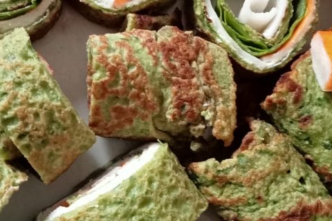 Cliquez pour zoomer ! Crêpes aux épinards Thermomix par lefrapper