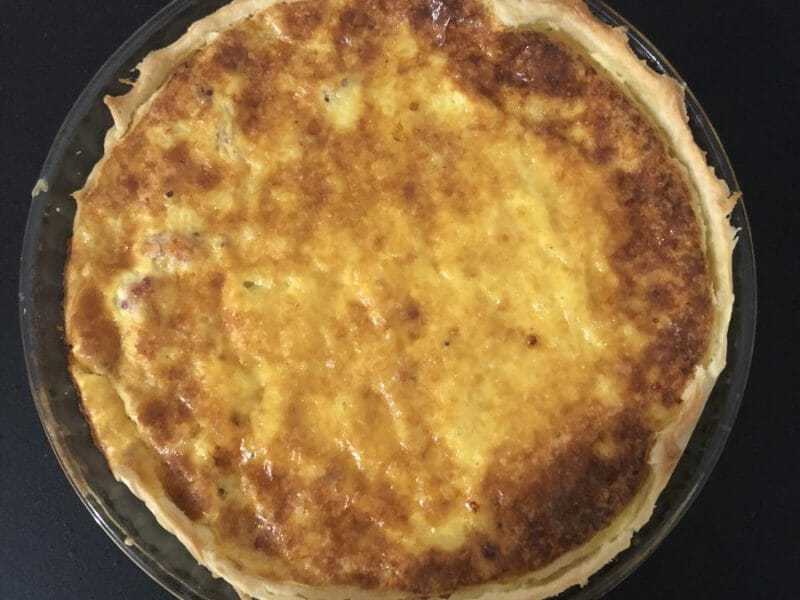 Cliquez pour zoomer ! Quiche lorraine Thermomix par Anais Pequena