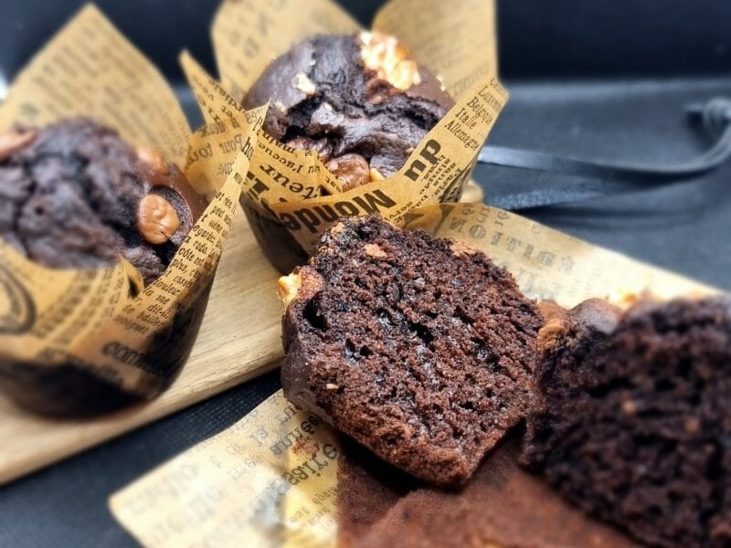 Cliquez pour zoomer ! Muffins au chocolat façon Starbucks Thermomix par omsaly