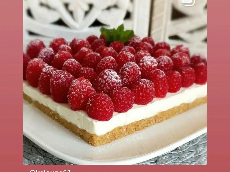 Cliquez pour zoomer ! Tarte aux fraises sans cuisson Thermomix par kaloune61