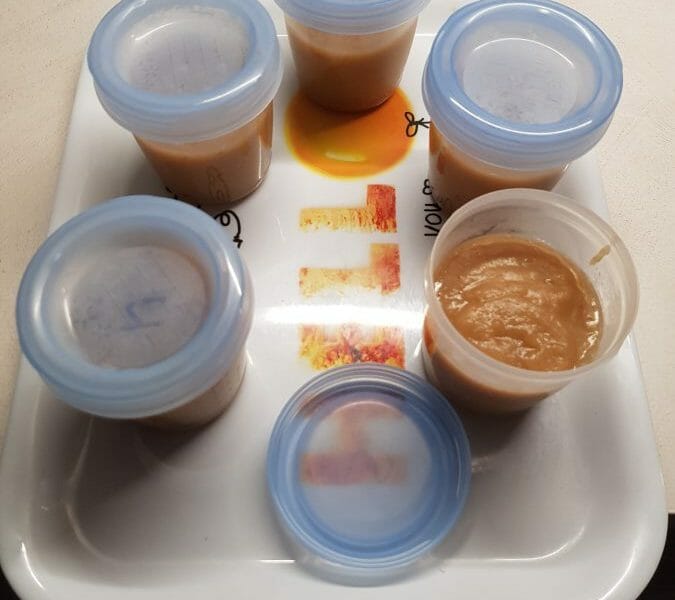 Compote De Pommes Bananes Et Miel Au Thermomix Cookomix