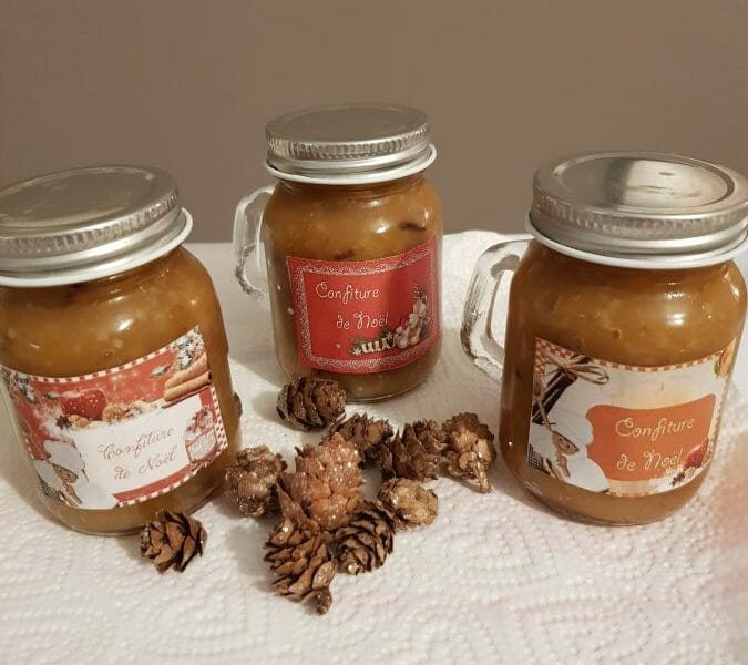 Cliquez pour zoomer ! Confiture de Noël Thermomix par courantdair