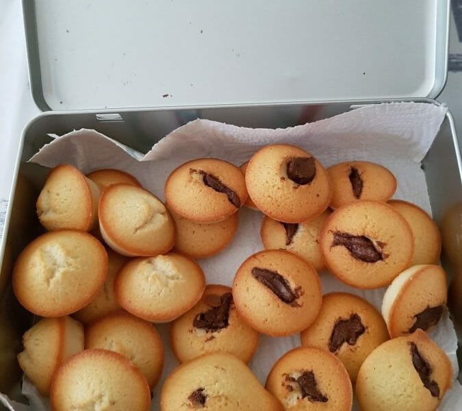 Cliquez pour zoomer ! Financiers au Nutella Thermomix par courantdair
