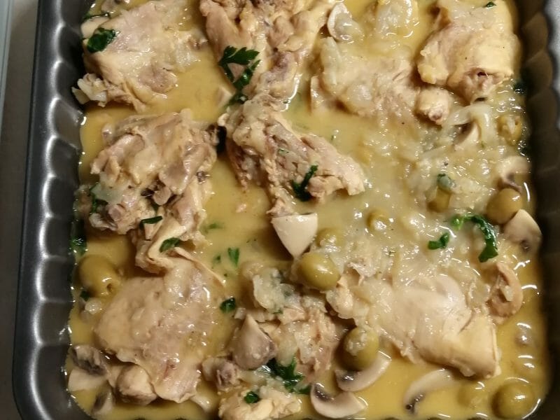 Cliquez pour zoomer ! Tajine de poulet aux olives Thermomix par courantdair