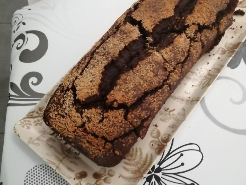 Cliquez pour zoomer ! Cake ultra moelleux au chocolat Thermomix par courantdair