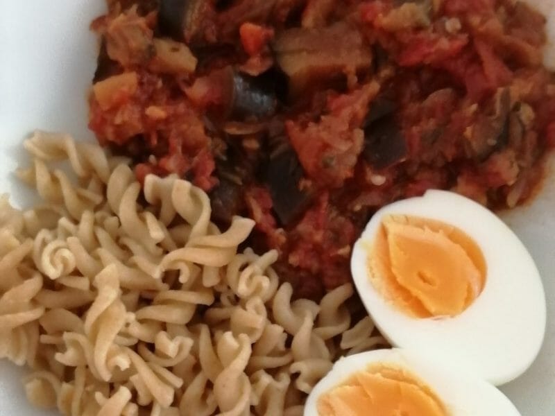 Cliquez pour zoomer ! Mijoté d’aubergines à la tomate Thermomix par courantdair