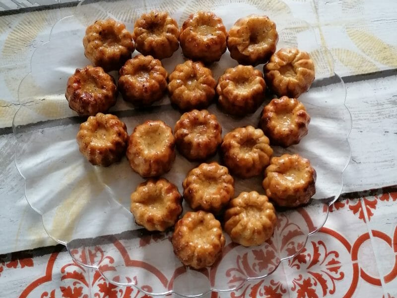 Cliquez pour zoomer ! Mini cannelés chorizo comté Thermomix par svp79