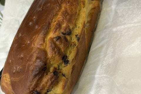 Cliquez pour zoomer ! Plum cake aux pépites de chocolat Thermomix par nawal_ou