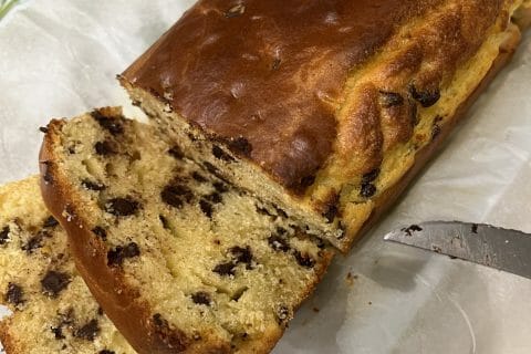 Cliquez pour zoomer ! Plum cake aux pépites de chocolat Thermomix par nawal_ou