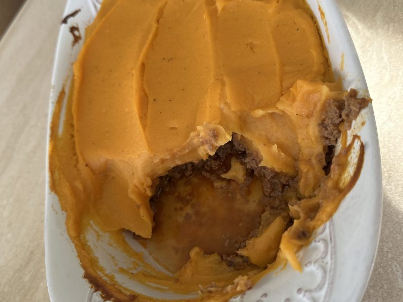 Cliquez pour zoomer ! Hachis parmentier à la patate douce Thermomix par mimi93250