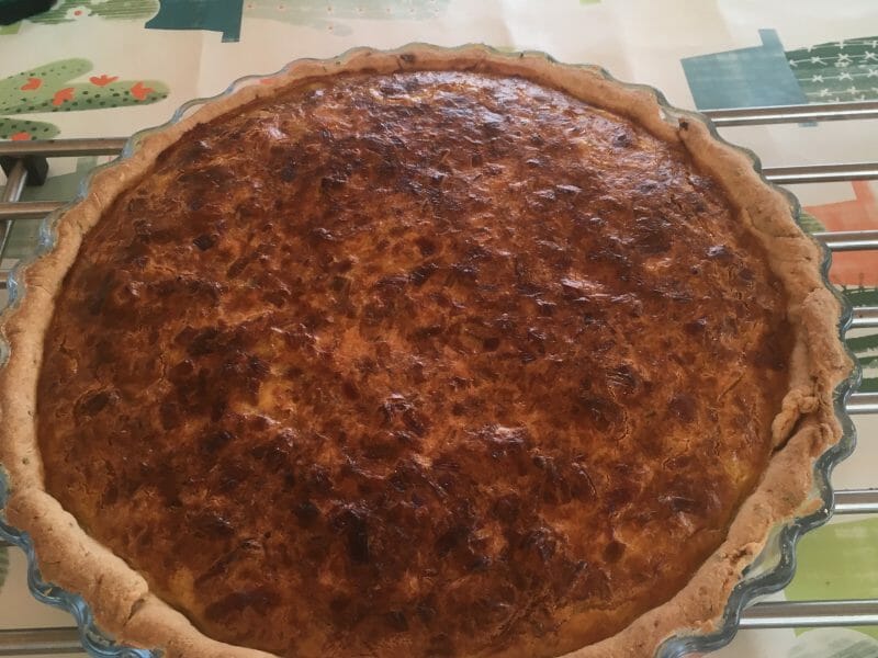 Cliquez pour zoomer ! Tarte aux poireaux Thermomix par Elphie971