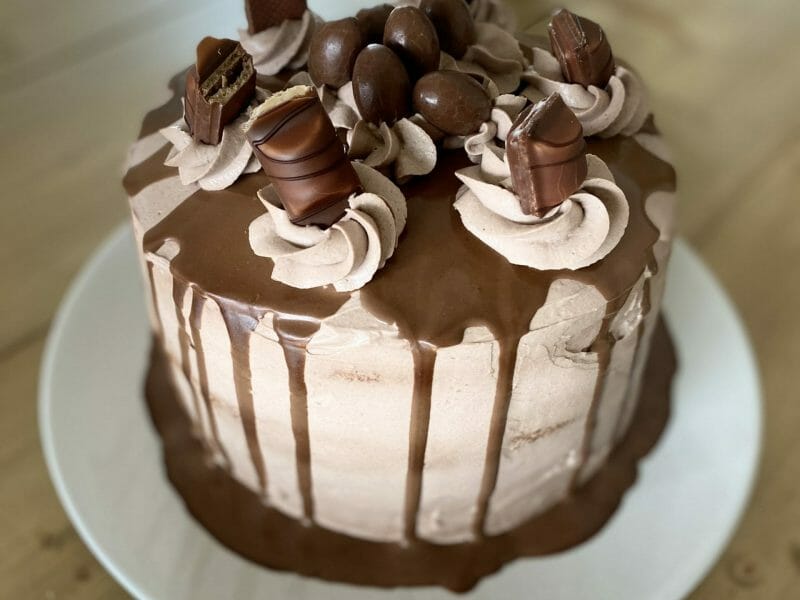 Cliquez pour zoomer ! Layer cake Kinder Bueno Thermomix par Lilou10