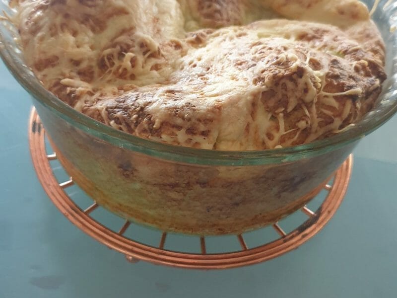 Cliquez pour zoomer ! Soufflé de courgettes au saumon fumé Thermomix par sandraoceana