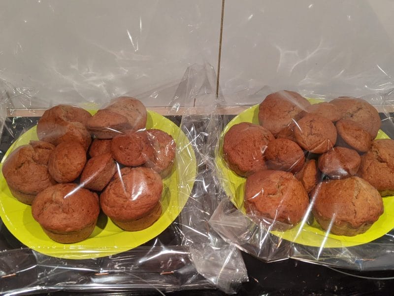 Cliquez pour zoomer ! Muffins à la banane Thermomix par Hayate