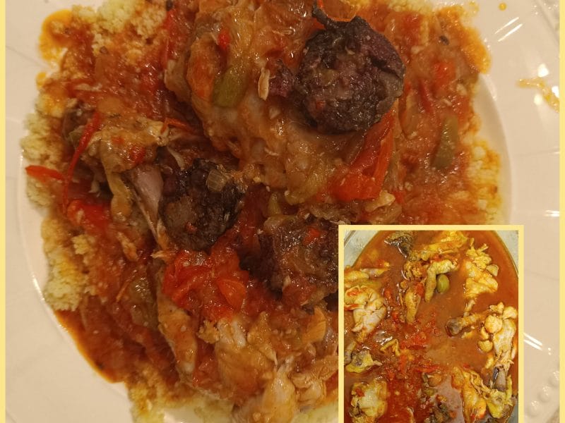 Cliquez pour zoomer ! Poulet au chilindrón Thermomix par maelise73