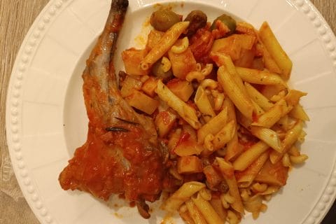 Cliquez pour zoomer ! Lapin sauce chasseur Thermomix par maelise73