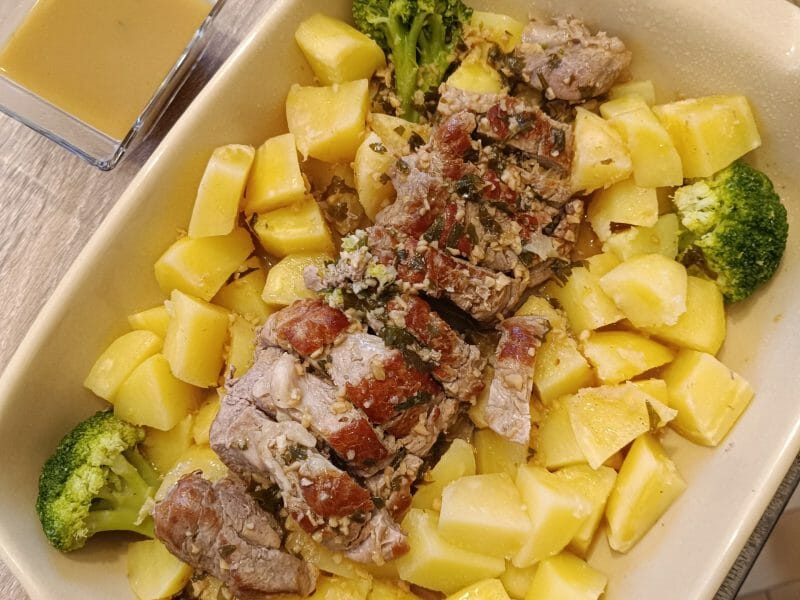 Cliquez pour zoomer ! Filet mignon de porc à l’ail Thermomix par maelise73