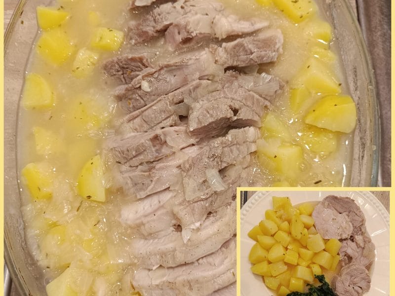 Cliquez pour zoomer ! Roti de porc sauce échalote Thermomix par maelise73