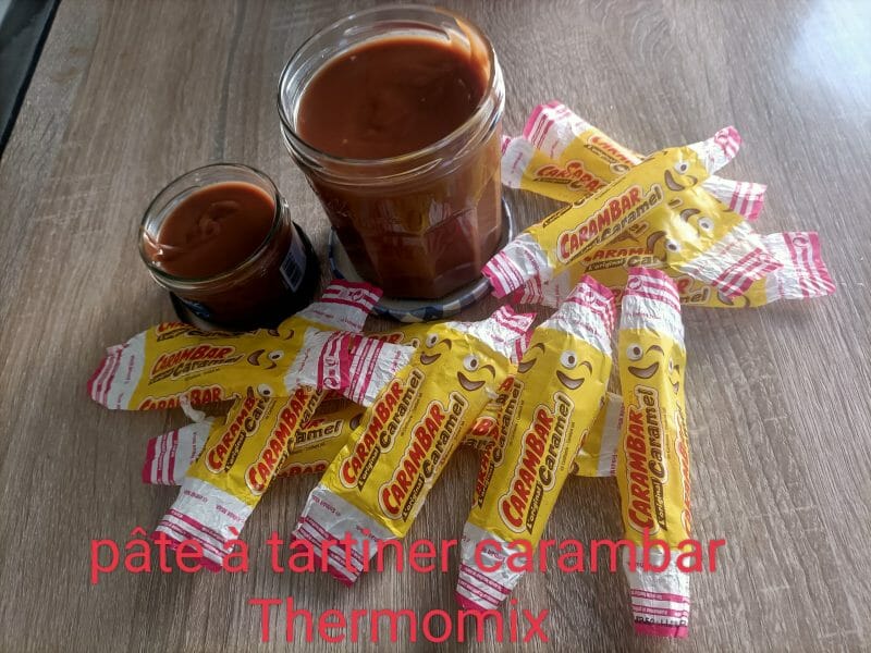 Cliquez pour zoomer ! Pâte à tartiner aux carambars Thermomix par maelise73