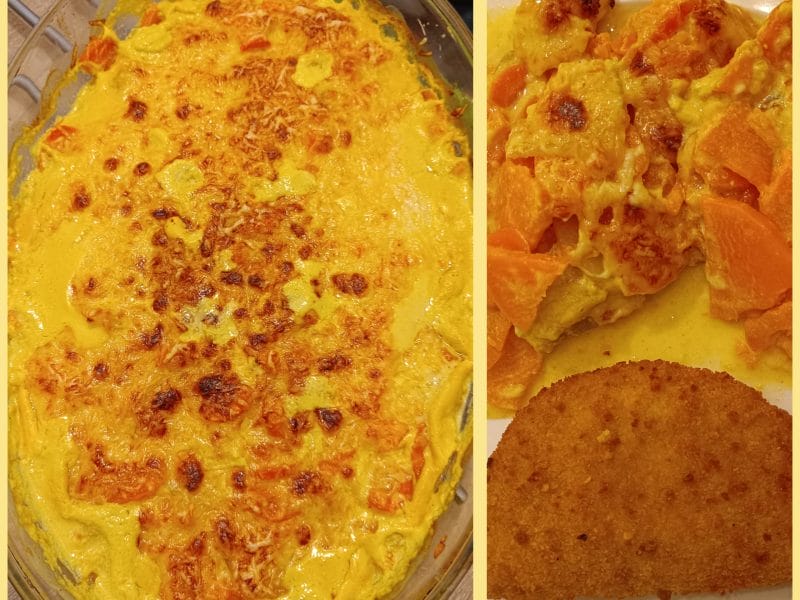 Cliquez pour zoomer ! Gratin de patates douces Thermomix par maelise73