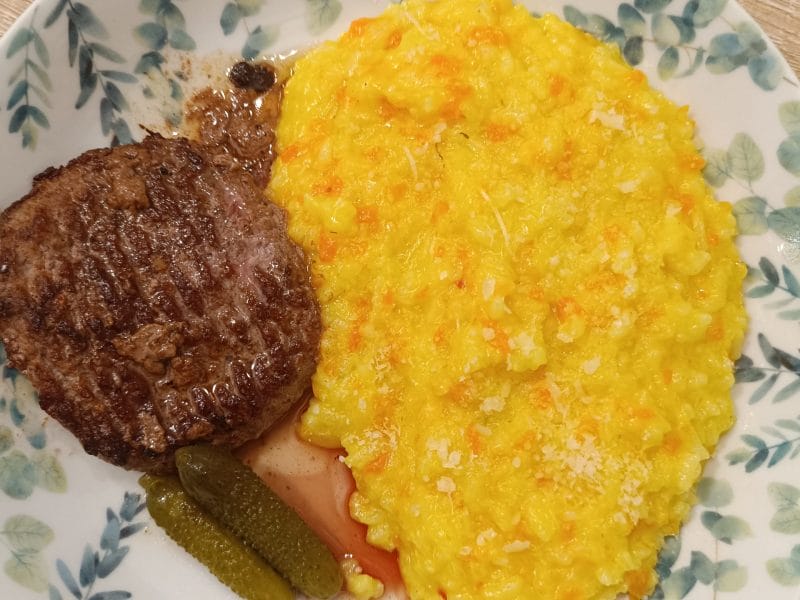 Cliquez pour zoomer ! Risotto aux carottes et parmesan Thermomix par maelise73