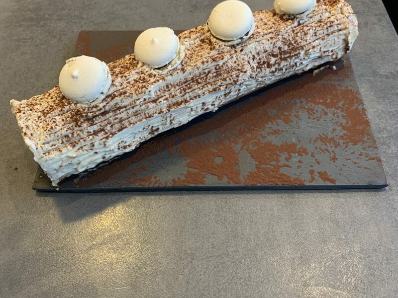 Cliquez pour zoomer ! Bûche Tiramisu Thermomix par melo_31