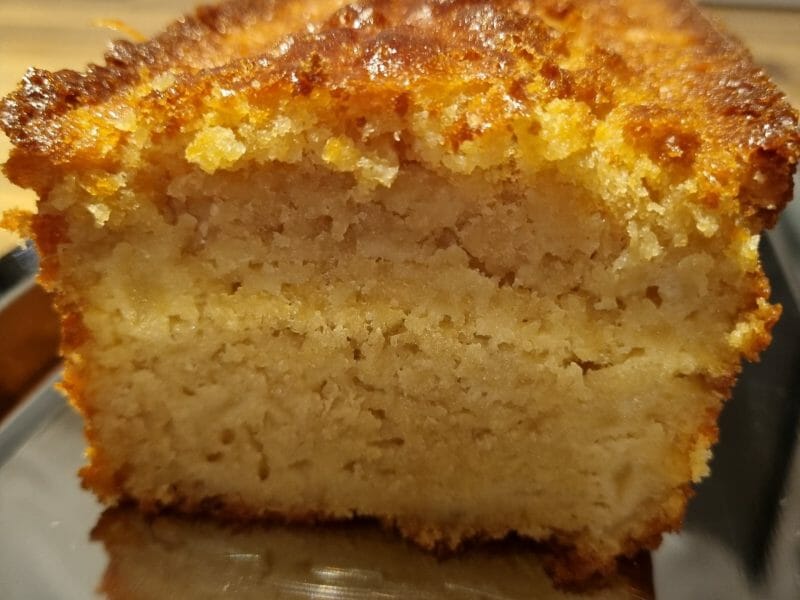 Cliquez pour zoomer ! Cake pommes yaourt Thermomix par eloeis