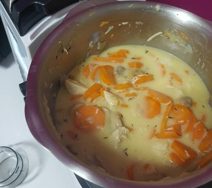 Cliquez pour zoomer ! Blanquette de poulet Thermomix par Audys11