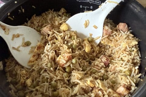 Cliquez pour zoomer ! Riz cantonais Thermomix par Frantz