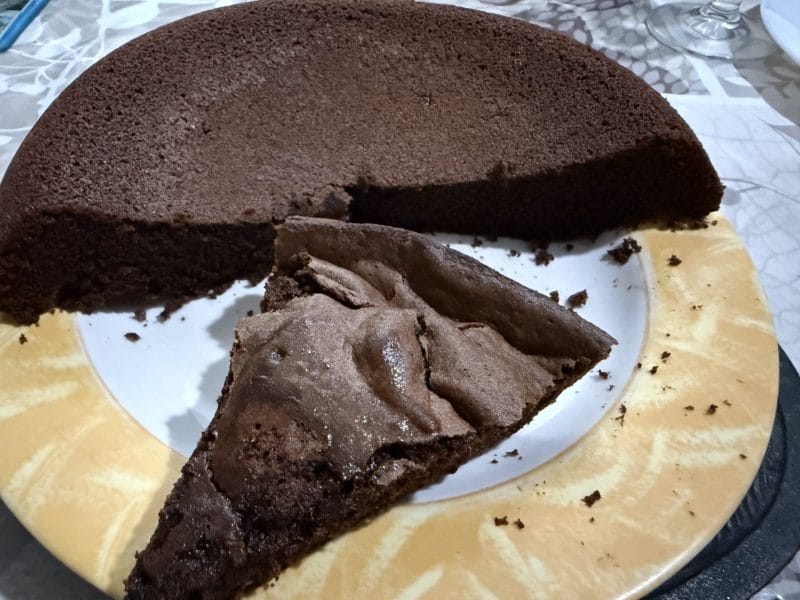 Cliquez pour zoomer ! Gâteau au chocolat des écoliers Thermomix par Frantz