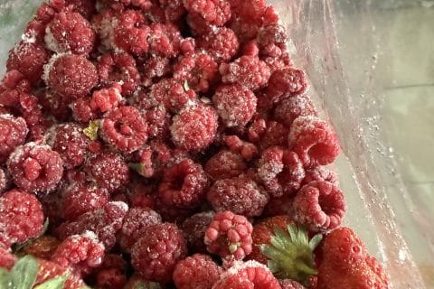 Cliquez pour zoomer ! Sorbet framboise Thermomix par Frantz