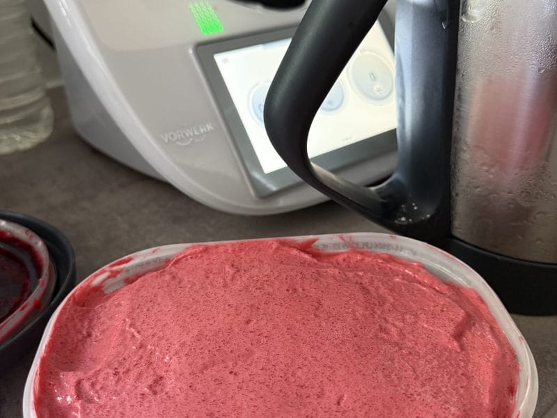 Cliquez pour zoomer ! Sorbet framboise Thermomix par Frantz