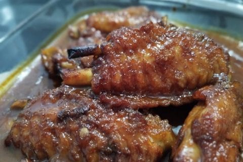 Cliquez pour zoomer ! Ailes de poulet au miel Thermomix par Frantz