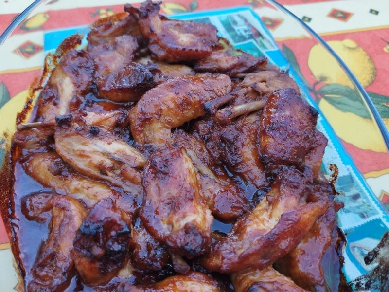 Cliquez pour zoomer ! Ailes de poulet au miel Thermomix par Frantz