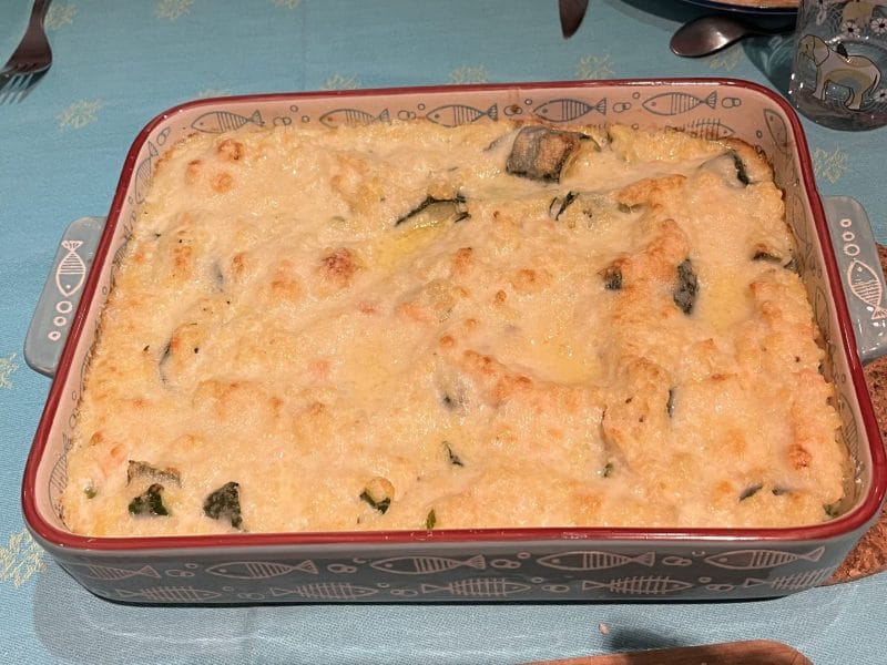 Cliquez pour zoomer ! Gratin de perles, saumon et courgettes Thermomix par patie_2002