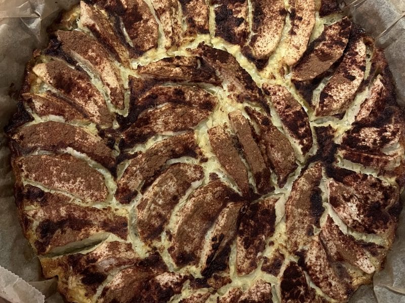 Cliquez pour zoomer ! Tarte aux pommes sans pâte Thermomix par patie_2002